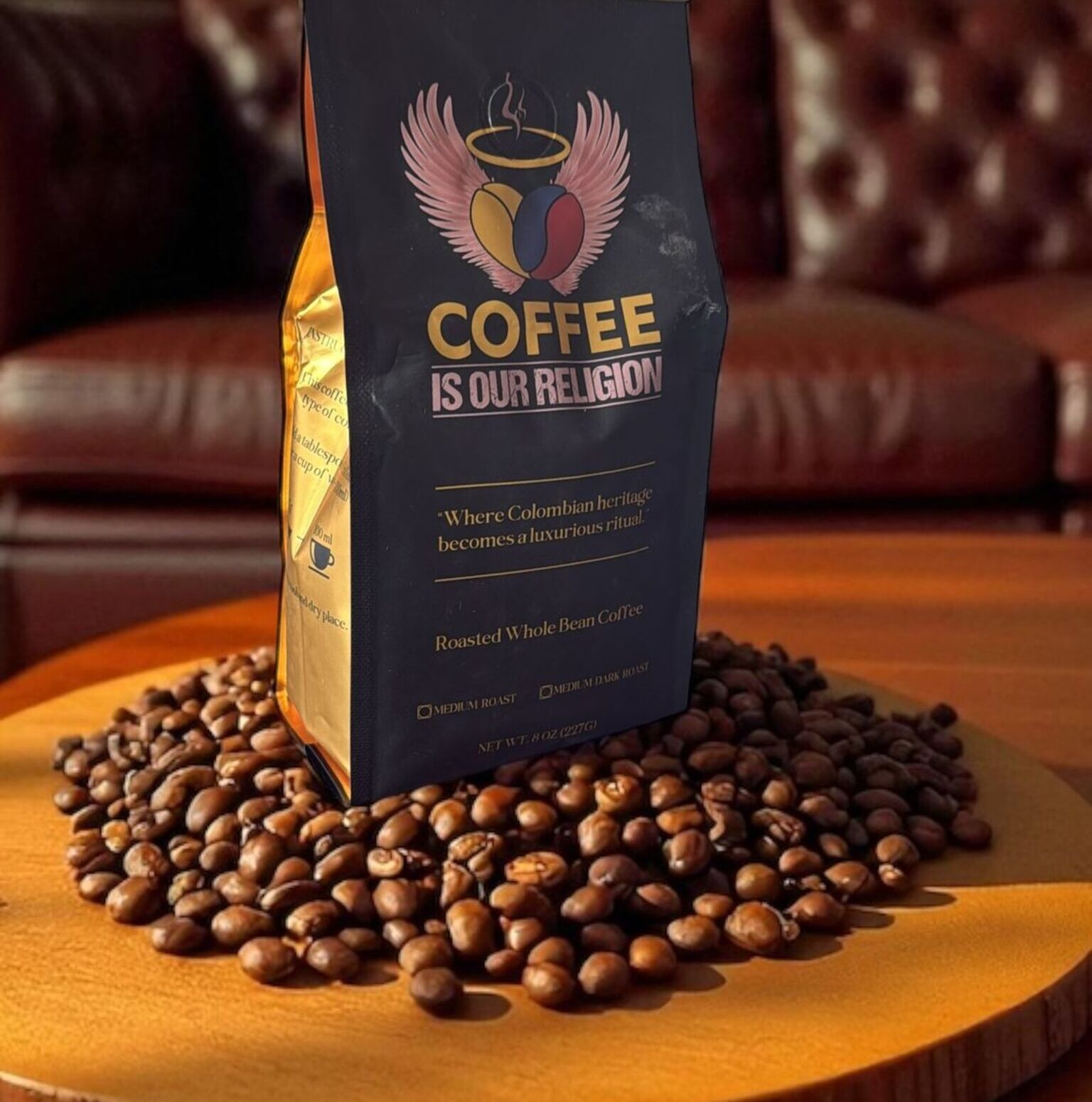 Medium Roast 1/2 lb