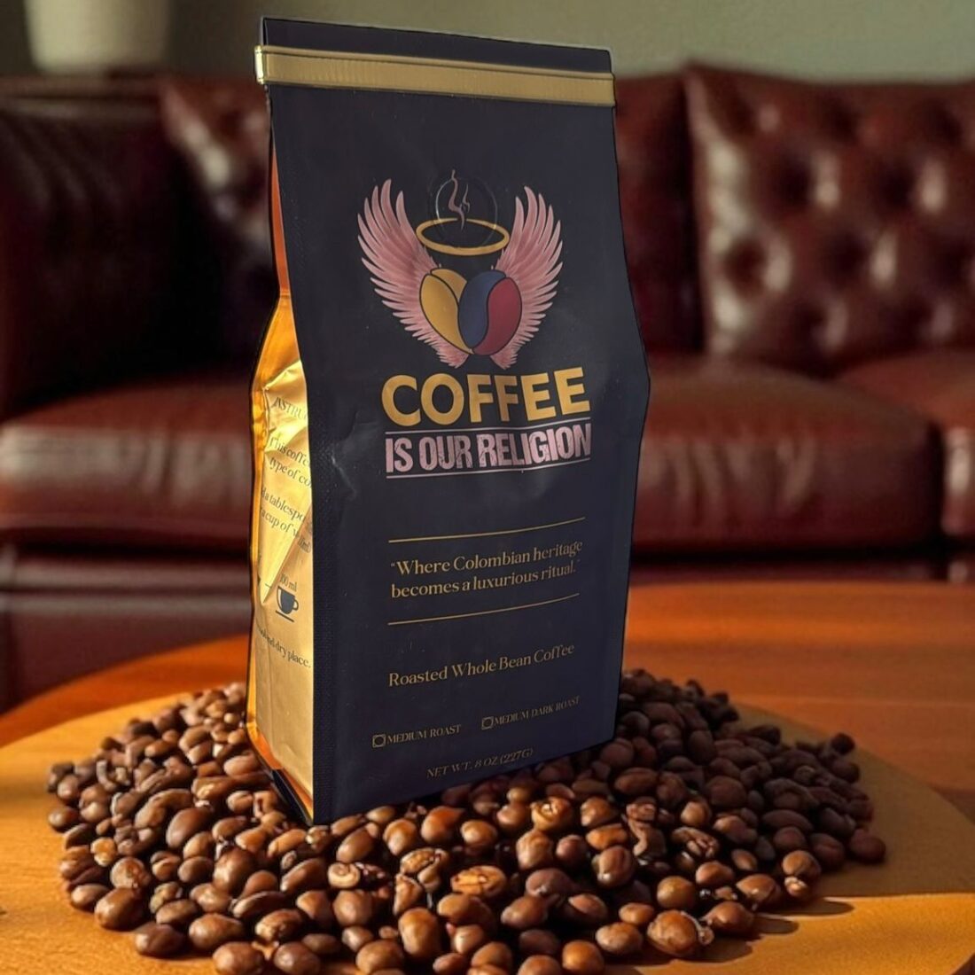Medium Roast 1/2 lb